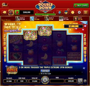 US – IGT adds WoF Triple Extreme Spin to Double Down
