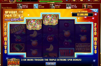 Wheel of fortune double diamond gold