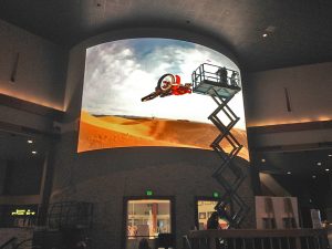 US – JCM installs North America’s largest curved video wall at Tachi Palace
