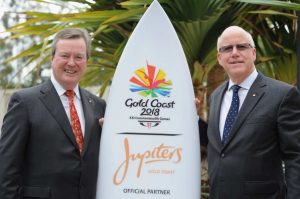 Australia – Jupiters to sponsor Gold Coast 2018 Commonwealth Games