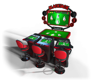 G2E – Interblock showing Video Blackjack