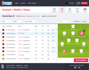 UK – Sportito brings game-changing daily fantasy sports to the UK