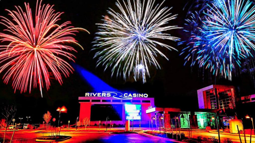 rivers casino new year