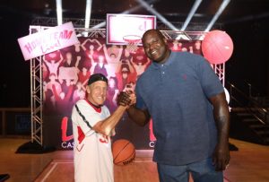 US – Maryland Live! hosts free-throw competition with Shaquille O’Neal