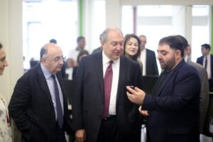 Armenia – The President of Armenia visits SoftConstruct development office