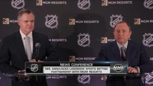 US – NHL announces sports betting partnership with MGM Resorts
