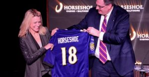 US – Caesars announces sponsorship deal between Horseshoe and Baltimore Ravens