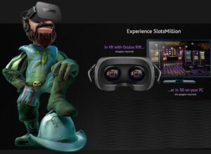 Malta – SlotsMillion launches first VR in-browser slot game by Evoplay