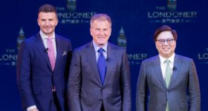 China – Beckham helps Sands launch concept for The Londoner