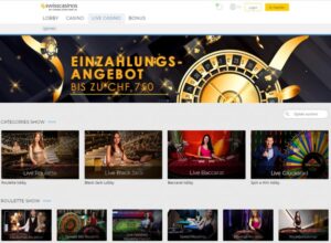 Switzerland – Playtech partners with Swiss Casino for new online market