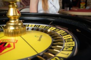 UK – TCS John Huxley produces Watford roulette wheel for Sportsbet.io