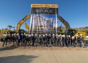 US – Caesars breaks ground on first non-gaming hotel in the US