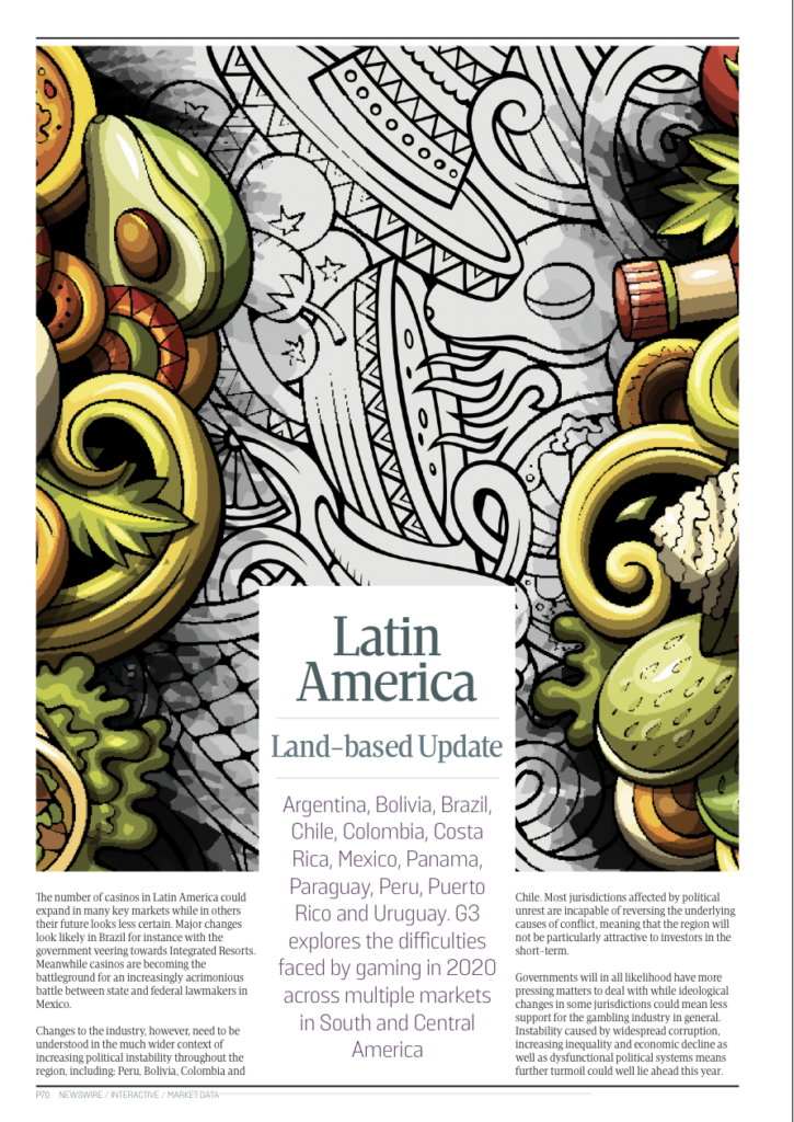 LATAM – Land-based Market Update