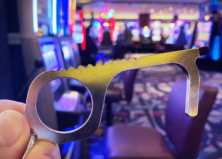 US – Clean Touch Germ Key helps keep casino guests germ free