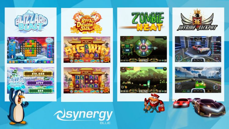 US – Synergy Blue debuts new line-up of arcade-style, skill-influenced games