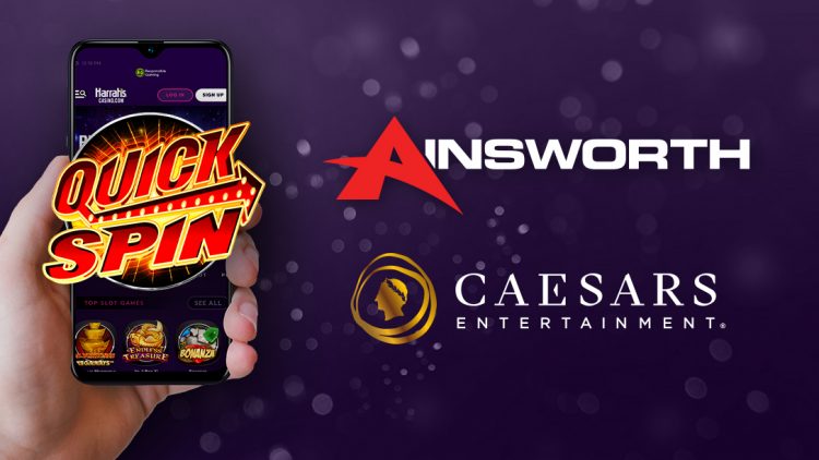 US – Ainsworth launches online slot games on Caesars digital casinos in New Jersey