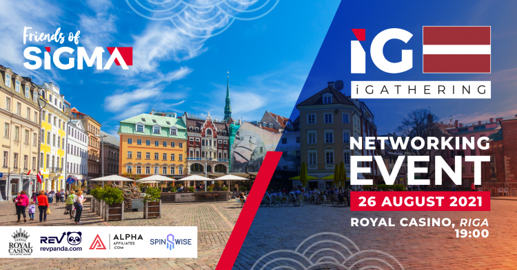 Latvia –  SiGMA sets iGathering networking dinner at The Royal Casino in Riga