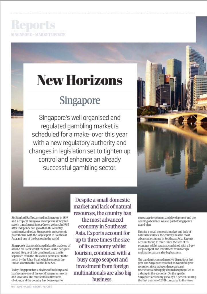 G3 Singapore Market Report