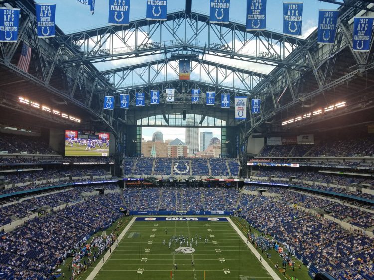 Preparing Lucas Oil Stadium For Gameday