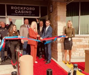 US – Hard Rock celebrates opening of temporary Rockford casino