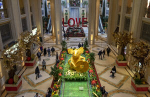 US – Venetian Las Vegas celebrates Year of the Tiger
