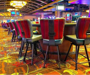 US – Gary Platt and Gitchi Gaming replace casino seating at Diamond Jo Casino Dubuque