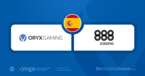 Spain – ORYX and 888casino expand partnership to Spanish market