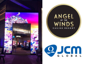 US – JCM installs Digital Signage Arch at Angel Of The Winds