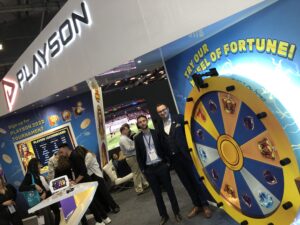 UK – Refreshed brand identity and new games drive strong Playson performance at ICE London 2022