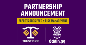 Czech Republic – Oddin.gg partners with blockchain-based online casino TrustDice.