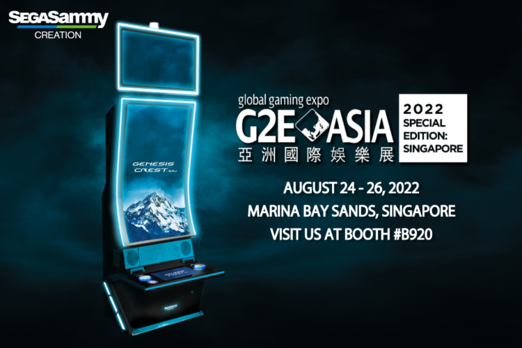 Singapore – Sega Sammy to launch Genesis Crest 43J