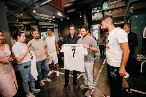 Armenia – Luís Figo visits Digitain’s headquarters