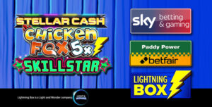 UK – Lightning Box unveils winning combination with Stellar Cash Chicken Fox 5x Skillstar