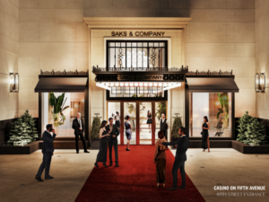 US – Saks Fifth Avenue confirms bid for high-end casino on top three floors of Manhattan store