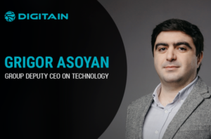 Armenia – Digitain promotes Grigor Asoyan to Group Deputy CEO of Technology