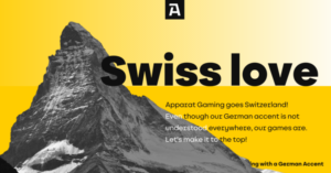 Switzerland – Apparat Gaming goes Swiss with mycasino