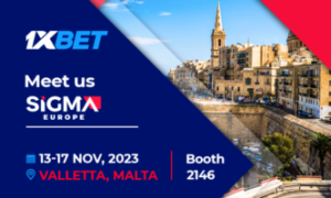 Malta – 1xBet sponsors SiGMA Malta Europe Summit