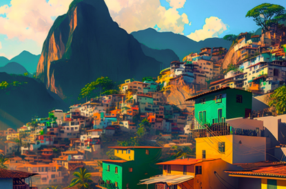 Бразилия фавела 415x275c