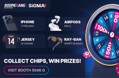 Boomerang Partners ofrece una gran variedad de premios a los visitantes de SiGMA Europe.