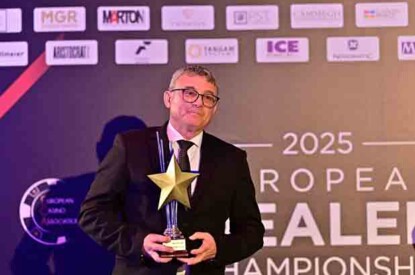 Yılın Slot Takımı ödülüne layık görülen SBM'den Éric Costantini