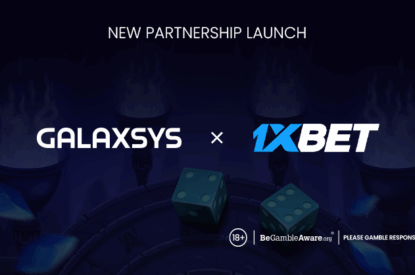 Λογότυπα των Galaxsys και 1xBet