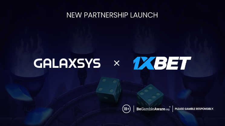 Логота на Galaxsys и 1xBet