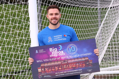 Jack Butland promovira Ibrox Sleep out