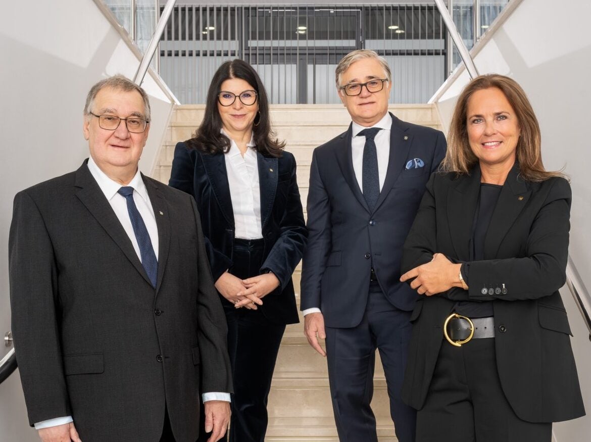 The new Novomatic board with Birgit Wimmer