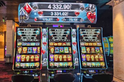 La instal·lació d'Amusnet al Casino Adjara