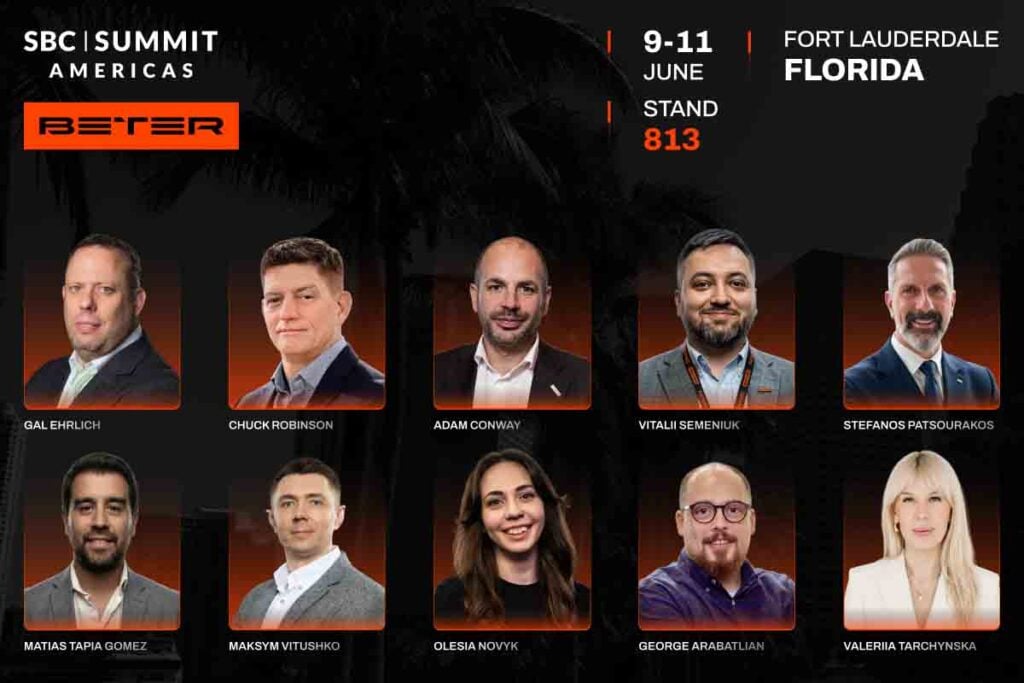 The BETER team set for SBC