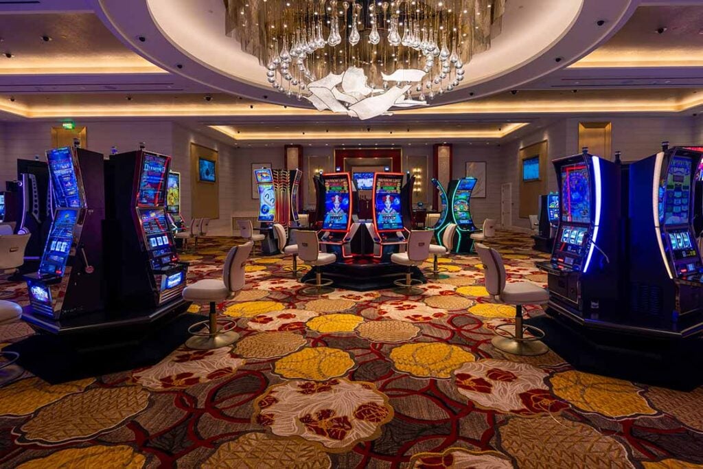 Graton's new Lotus High-Limit slots room