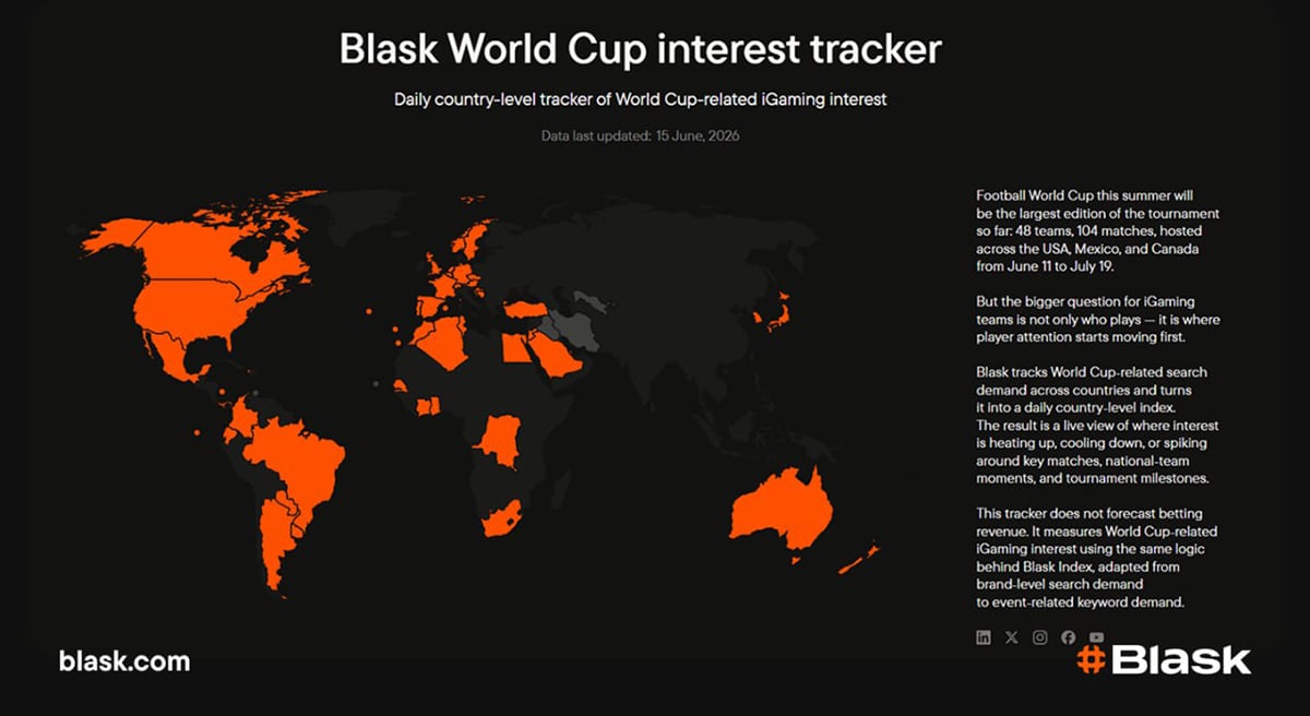 Blask World Tracker
