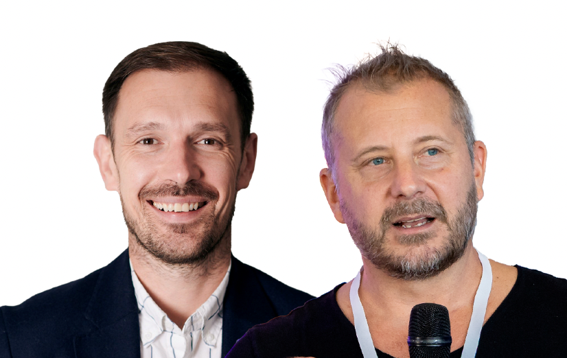 World Gaming's Stuart Hunter and Jody Frost
