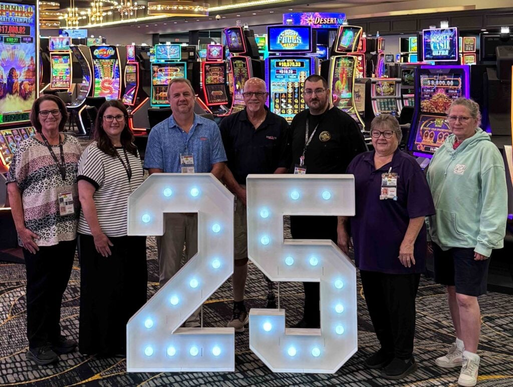 Mark Twain Casino is celebrating 25 years of operation